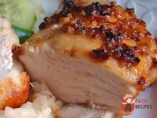 Запечене куряче філе з часником