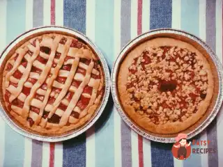 Сирно-полуничний пиріг