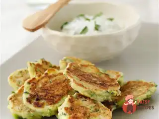 Оладки з кабачкового пюре