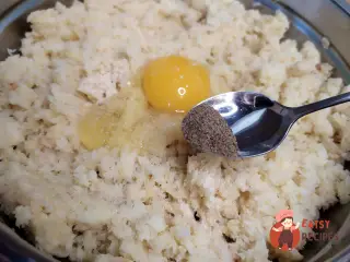 Крок 9: Капустяні котлети з часниковим соусом