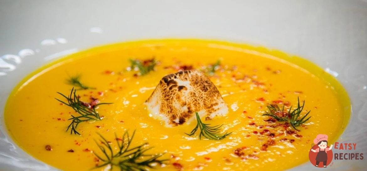 Морквяно-імбірний суп із маршмеллоу