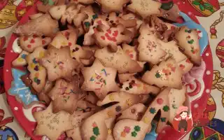 Святкове Пісочне Печиво