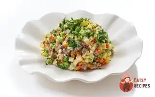 Класичний Олив'є З М'яСом Та Яблуком