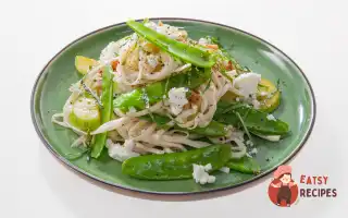 Пшенична Локшина З Кабачками Та Фетою