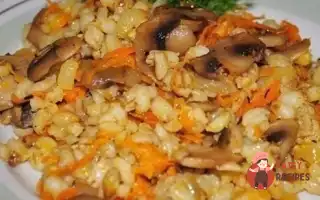 Перлова Каша З Грибами