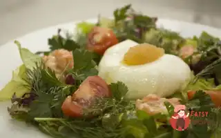 Салат З Яйцем Пашот