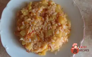 Тушені Кабачки З Рисом