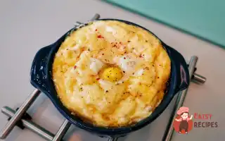 Білкова Яєчня З Сиром У Духовці
