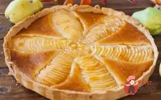 Пиріг З Грушами В Мигдальному Кремі