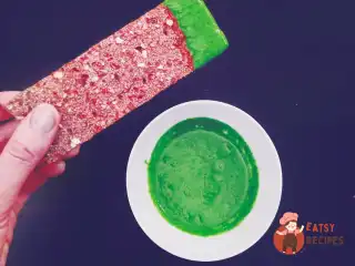 Зелений соус із руколи