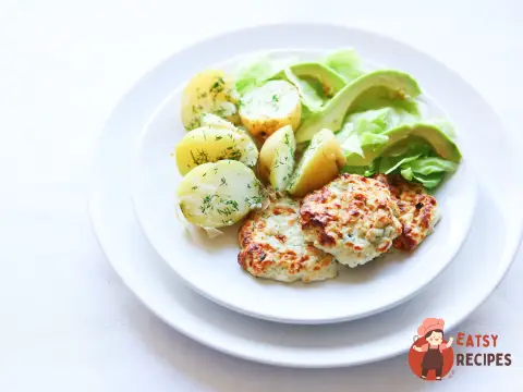 Духові курячі котлети з сиром