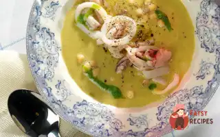 Суп Із Нуту З Кальмарами