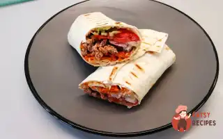 Шаурма з фаршем гостра