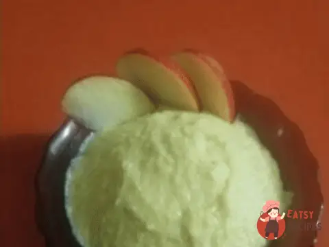 Молочна горохово-кукурудзяна каша з яблуком