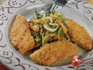 Біла риба в скоринці з волоських горіхів та цедри