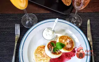 Ванільні Сирники З Родзинками