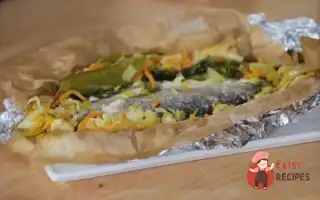 Сибас У Кишеньці З Овочами