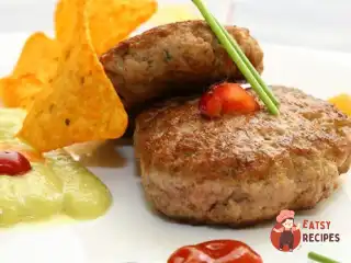 Котлети з індички із зеленню та часником