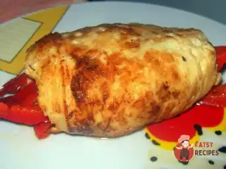 Рулети з курки із солодким перцем
