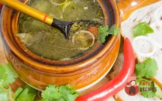 Розсольник З Яловичими Нирками Та Щавлем