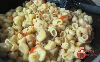 Макарони З Фаршем Та Помідорами