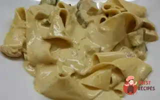 Паста З Лісовими Грибами У Вершковому Соусі