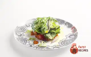 Теплий Салат З Бататом Та Помідорами Конфі