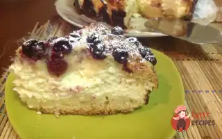 Пиріг Із Сирною Начинкою.