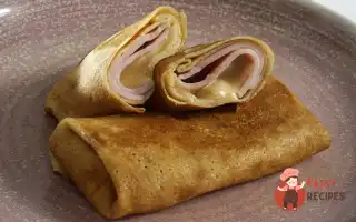 Млинці З Шинкою Та Сиром
