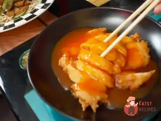 Кисло-солодкий китайський соус для м'яса