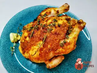 Курка в духовці на Новий рік