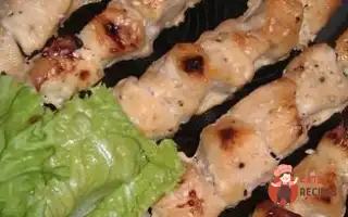 Соковиті Курячі Шашлички В Маринаді Кефіру.