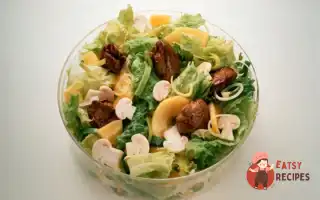 Салат З Печінки З Грибами Та Травами