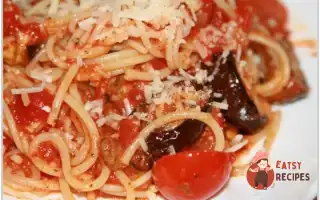 Макарони З Чері, Оливками Та Пармезаном