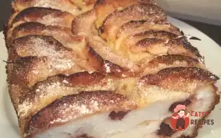 Сирна Запіканка З Яблуками Та Ваніллю