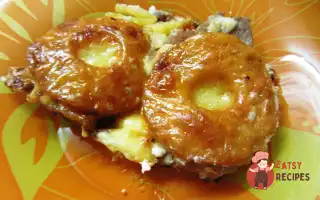 Свинина, Запечена З Ананасами Та Сиром
