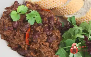 Гарячий М'яСний Салат З Чилі Та Соєвим Соусом