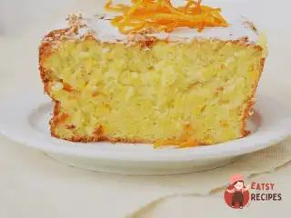 Апельсиновий кекс із родзинками