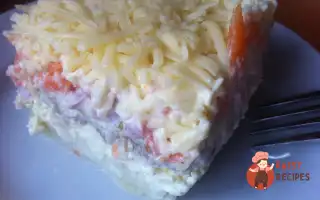 Листковий Салат З Грибами Та Шинкою