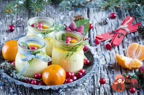 Мандариновий крем-брюле