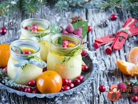 Мандариновий крем-брюле