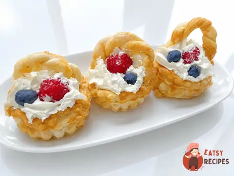 Кошики з листкового тіста
