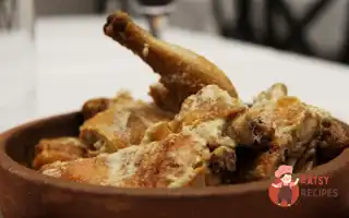 Курча По-Чкмерськи (Курча В Часниково-Молочному Соусі)