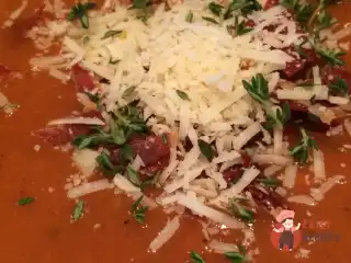 Суп із запечених овочів із нутом