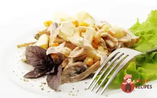 Салат З Курки З Ананасами