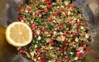 Табулі З Кіноа З Булгуром Та Маринованими Артишоками