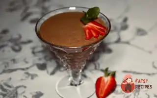 Шоколадний Мус З Апельсиновою Цедрою Та Коньяком.