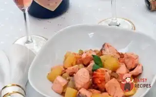 Смажений Лосось З Ананасами