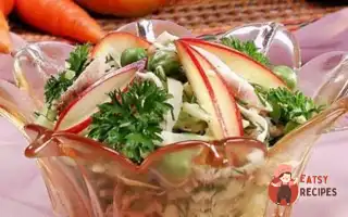 Овочевий Салат Із Апельсиновим Соусом