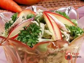 Овочевий салат із апельсиновим соусом